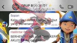BOBOIBOY CHAT STORY - BANGKITNYA BOBOIBOY HALILINTAR REVERSE [FULL EPISODE]