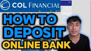 How to deposit col financial account using online banking?