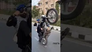 Wheelie with bullet 💥