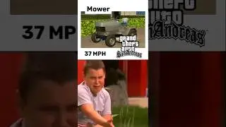 Evolution of *SLOWEST VEHICLE* of GTA games (2001-2013)🤯 #shorts #gta #gtaevolution