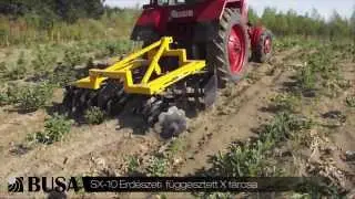 SX-10 Függesztett erdészeti X tárcsa + Belarus