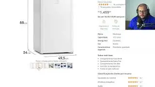 FRIGOBAR UMA PORTA 122L BRANCO RE120