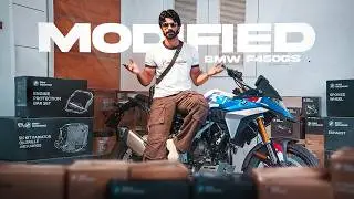 I SPENT ₹3 LAKH MODIFYING MY NEW BMW BIKE - VLOG 162