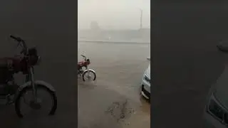 Airport Road Quetta Havey Rainfall 04 July 2022