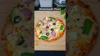 Homemade Pizza #shorts #youtubeshorts #pizzarecipe
