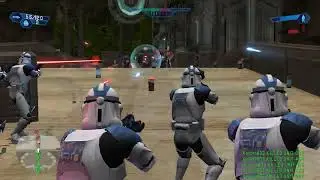 Star Wars Battlefront (2004) - Lok Stronghold gameplay Republic (New Horizons Pack 3)
