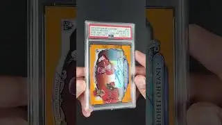 2018 Bowman Chrome Sterling Orange Refractor Shohei Ohtani RC AUTO DNA 10 /25 PSA 10