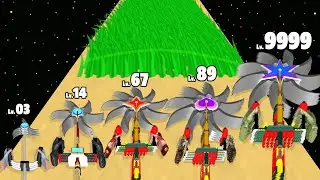 DiscSaw Runner 3D - Level Up Saw Max Level Gameplay (New Update) Freeplay