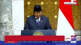 الرئيس السيسي يستمع لكلمة نظيره الإندونيسي خلال جلسة مباحثات ثنائية