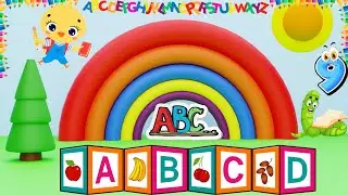 🚂 ABC Train Adventure! A for Apple to Z for Zebra 🦓 | Fun Learning for Kids