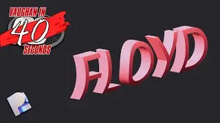 Plasticity | Create Curved 3D Text with Cut Tool