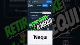 C&oacute;mo Retirar de stake a Nequi 💯 seguro #stake #nequi