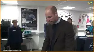 Royal Ride: Prince William Tries Futuristic Scooter at Robotics Lab