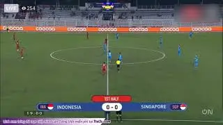 Indonesia (2) vs (0) Singapore: SEAG 2019