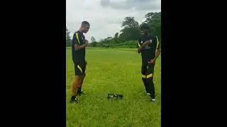Game Time 😜speed test Henry vs BayoC'n n 🔥#roylfootballacademy #rfa #thekings #speedtest #speed