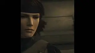 Meryl talks with old snake | metal gear solid 4