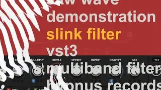 Slink Filter VST & Saw Wave (No Talk)