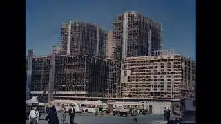 Oslo R&aring;dhus reiser seg -1933 (kolorert).