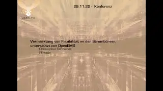Vermarktung von Flexibilit&auml;t an den Stromb&ouml;rsen, unterst&uuml;tzt von OpenEMS
