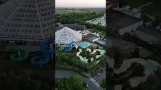 Verken de Aqua Mundo bij Center Parcs De Haan vanuit de lucht! 🌊💚 #centerparcs #aquamundo #waterpark