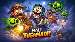 HALI TUGAMADI! 😱🌫️ | PvZ Replanted TUNGI TUMAN &ndash; ZOMBILAR CRAZY! | Eng Kulgi + DAXSHAT QISM