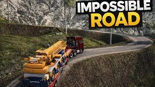 Can I Survive Heavy Transport on Mountain Roads? | ETS2 Challenge