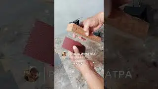 Membuat alat berguna dan bermanfaat dari kayu bekas pegangan amplas kreatif #idebermanfaat #tutorial