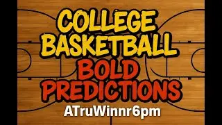NCAAB BOLD Picks and Predictions For 01/02/26