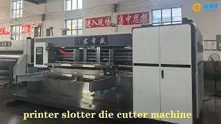 Flexo Printer Slotter Machine /Precision Customized Printer Machine #printer #inkprintingmachine