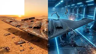 The B‑2 Bomber I Recovered After 3 Years: Rebuilt Piece by Piece (Full Process)