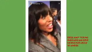 BELLAMY YOUNG  INSTAGRAM LIVE  SCANDAL PANEL MAY 2017