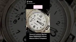 For Sale: Panerai Luminor Marina Base PAM00003 44mm Manual Wind Timepiece