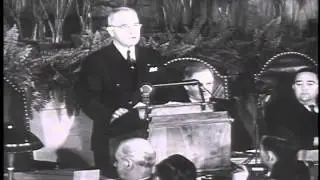 President Truman At Labor Management Conference