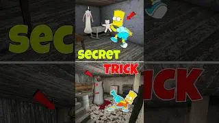 GRANNY 1 SECRET TRICK ON TEDDY 🧸☠️ #granny #hindigaming #horrorgame #shorts#mobilegaming
