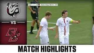 Dean vs. Boston College Match Highlights | 2025 ACC Men's Soccer