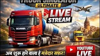 TRUCK SIMULATOR ULTIMATE GAME LIVE || CRAZY GAMING