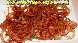  Restaurant Style Onion Salad | Laccha Pyazz  Recipe | Chatpata Onion Salad | Masala Pyaz Recipe