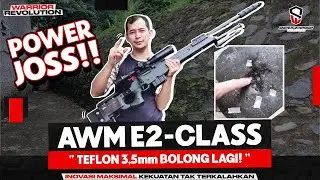 PCP TERBARU❗BUKAN SENAPAN PCP BIASA POWER BESAR, DESAIN BERKELAS❗AWM E2 CLASS BIGGAME TITANIUM..