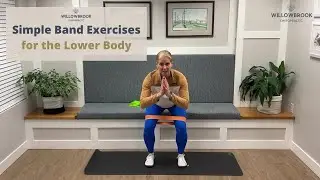 Simple Band Exercises for the Lower Body // Langley BC Chiropractor