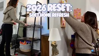 ✨SOFT HOME RESET: Resetting my life part 2 + fresh decor and taking down Christmas