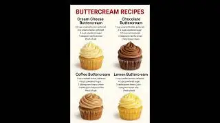 Butter Cream recipe