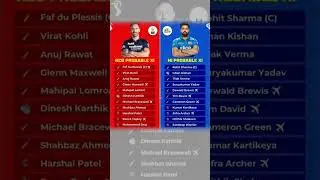 #rcbvsmi #rcbplaying11 #miplaying11 #ipl2023 #iplschedule2023 #rohitsharma #viratkohli #iplscore