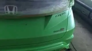 Honda Civic Type-R Plasti Dip Green Blaze