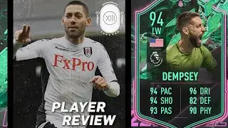 UN EXELENTE MC OFENSIVO A UN EXCELENTE PRECIO!! | CLINT DEMPSEY HEROE METAMORFO 94 REVIEW | FIFA 22