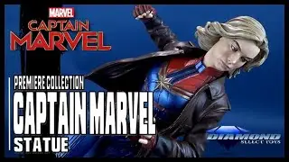 Diamond Select Captain Marvel Premier Collection Statue | Video Review ADULT COLLECTIBLE