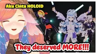 Kiara getting emotional watching Holo ID concert!!!