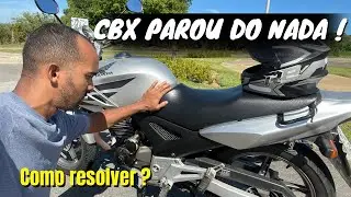 Cbx Twister 250 parando do nada? Sem querer dar partida? Pode ser uma coisa muito simples.