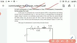 Ep.6 Class A commutation technique/Load Commutation/ Self commutation
