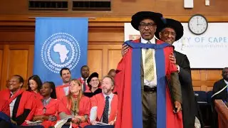An honorary doctorate for disability rights activist Mzolisi Toni