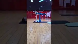 Basic acro yoga. #yoga #shorts #acroyoga #yogapractice #mbyogastudio #music #yogainsipiration